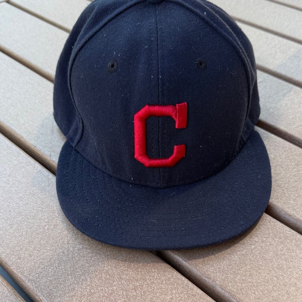 Cleveland Indians New Era Ball Cap Navy Blue